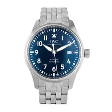 IWC — IWC Pilot’s Mark XX Stainless Steel Blue Dial 40mm IW328204 Full Set — Watch — resale