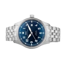 IWC Pilot’s Mark XX Stainless Steel Blue Dial 40mm IW328204 Full Set 2