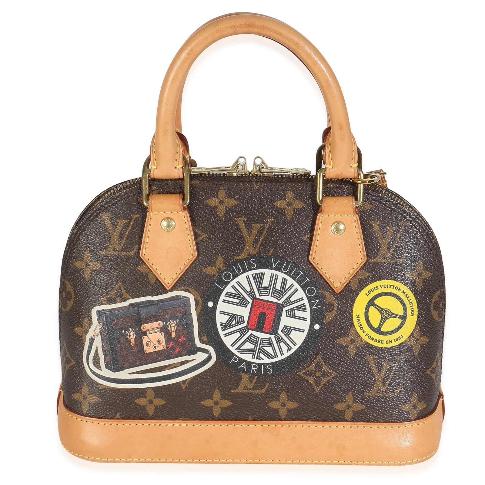 Louis Vuitton World Tour Alma Bb Coated 2
