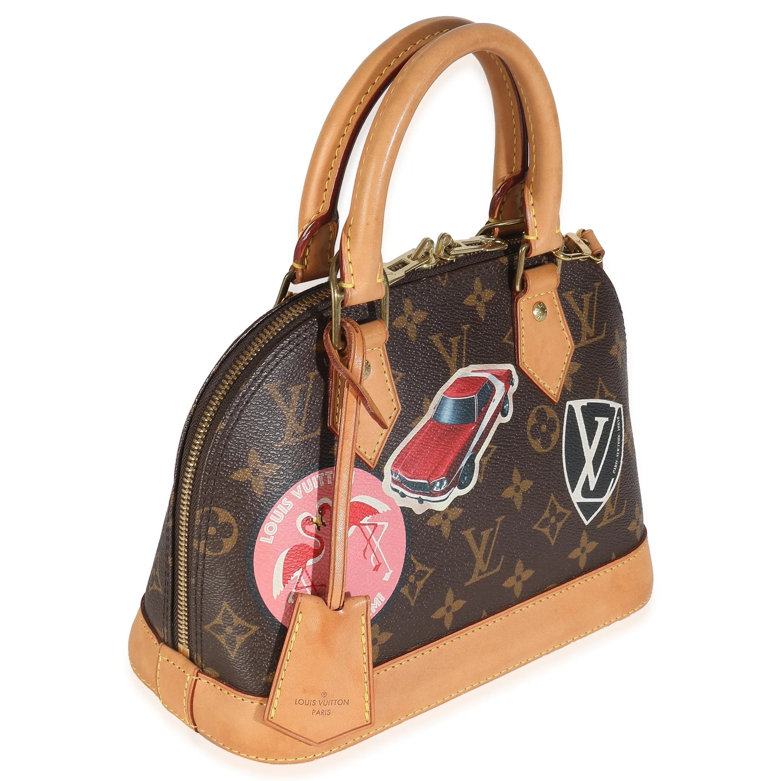 Louis Vuitton World Tour Alma Bb Coated 3