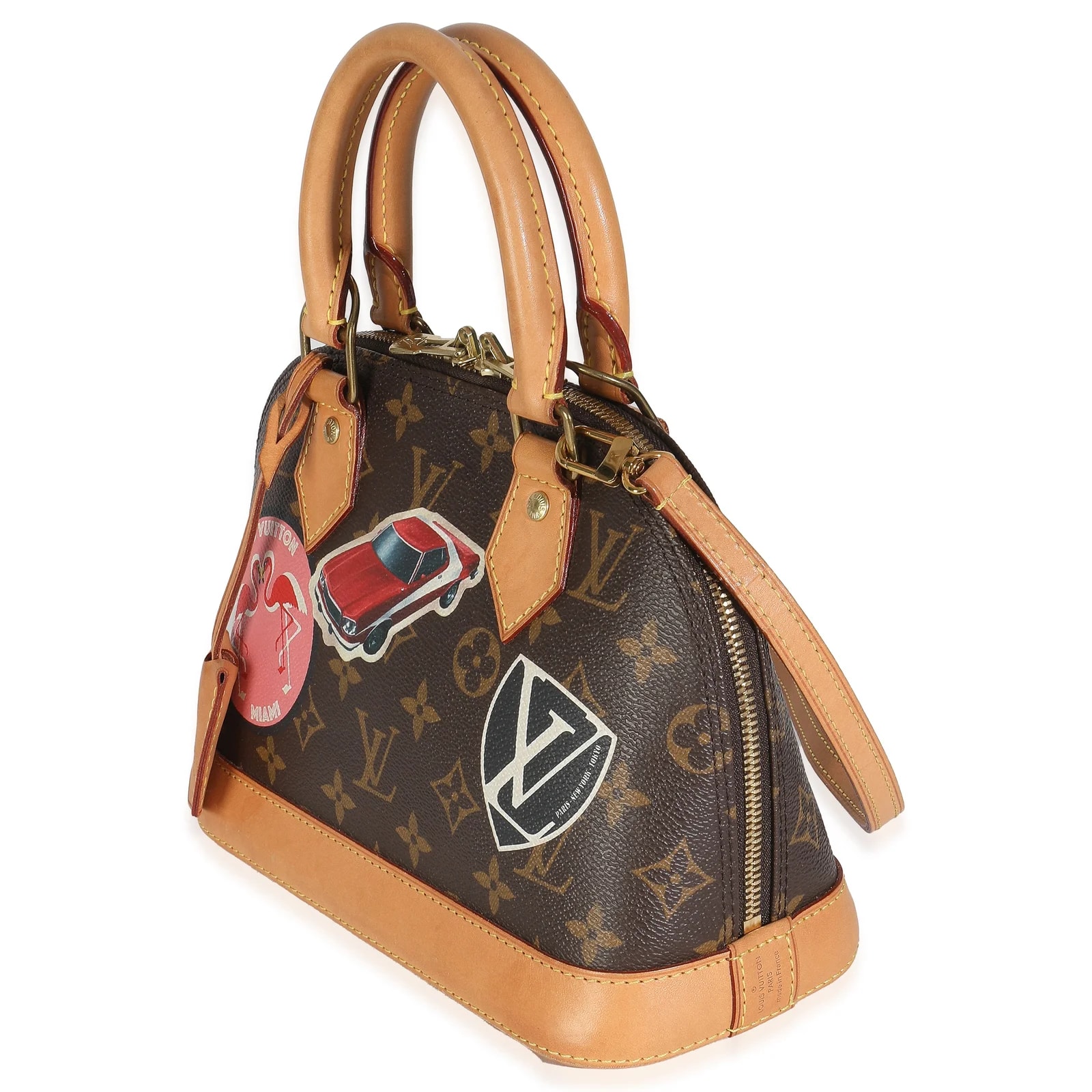 Louis Vuitton World Tour Alma Bb Coated 4