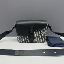 Dior — Dior Saddle Messenger Normal Size Crossbody Duty Paid — Handbag — resale