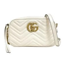 Gucci — Gucci Lido GG Marmont Quilted Small 447632DTD1T9022 — Handbag — resale