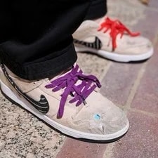 Nike SB Dunk Low Albino & Preto Jiu-Jitsu 4