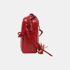 Saint Laurent Lou Solid Color Tassel Decor Zipper - Excellent #16QXCV4 4