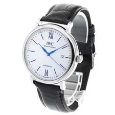 IWC Portofino 150 Years IW356519 40mm SS White #C4176 2