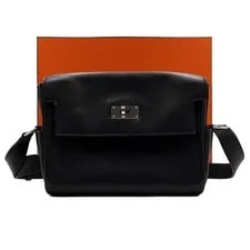 Noir — Hermes Sack Kelly PM Evergrain Messenger Crossbody [P] — Handbag — resale