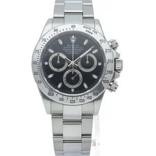 Rolex Daytona 116520(D) Stainless Steel 40mm Black Dial #LPW267 2