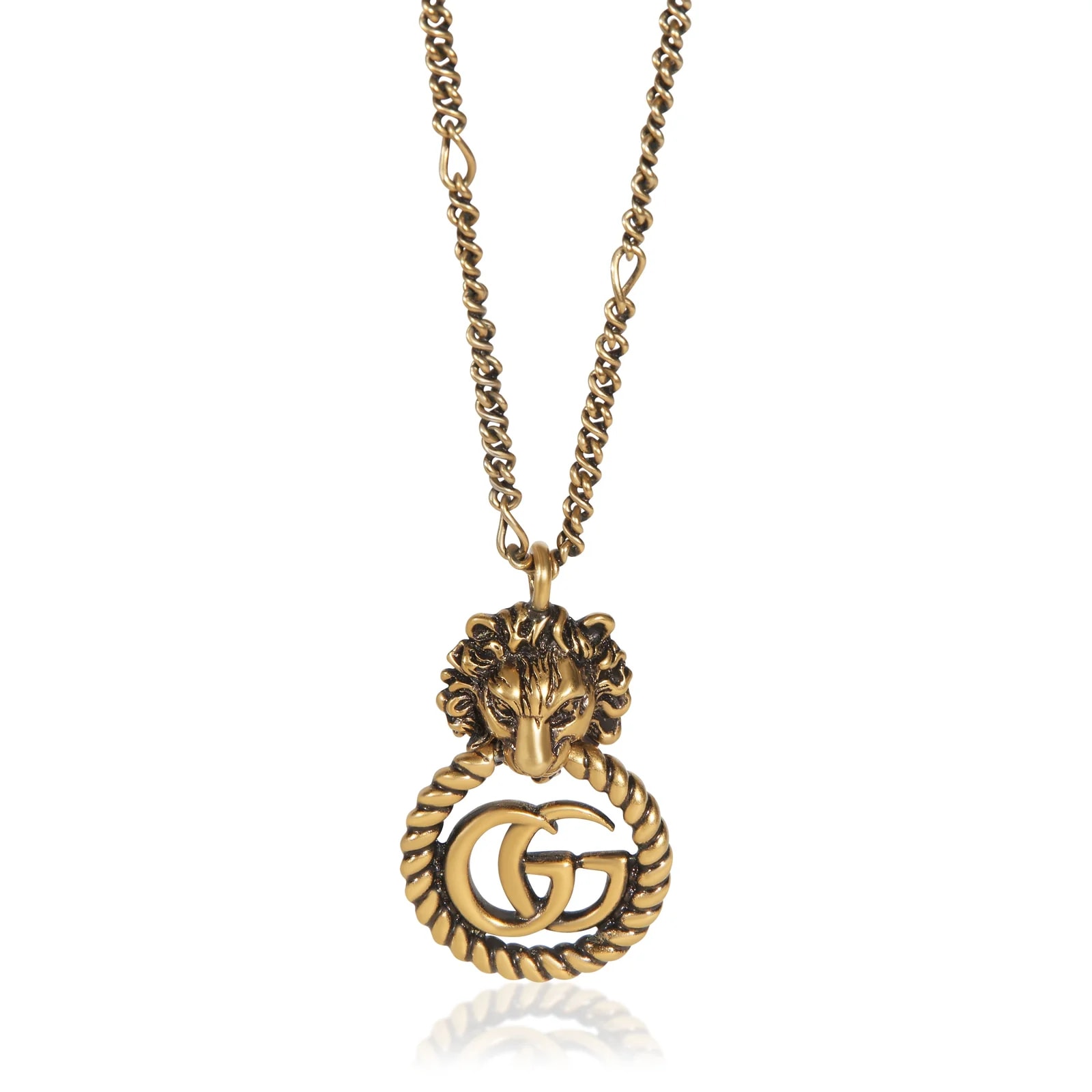 Gucci — Gucci Double G Lion Head — Jewelry — resale