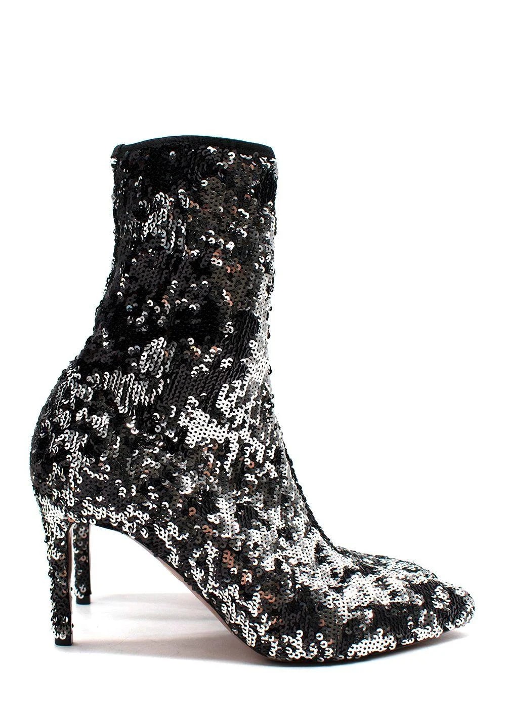 Aquazzura Sequin Ankle 2