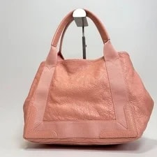 Balenciaga — Balenciaga Cabas S Logo Crinkled Texture Auth — Handbag — resale