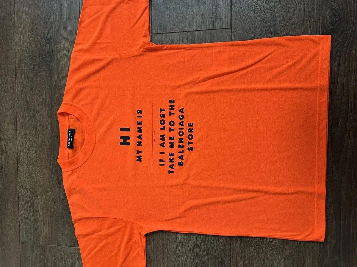 Balenciaga — Balenciaga Logo T Shirt — streetwear — resale
