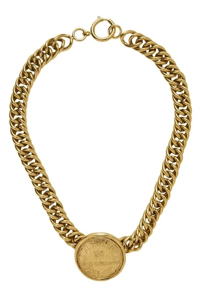 Chanel — Rue Cambon Coin Choker — Jewelry — resale