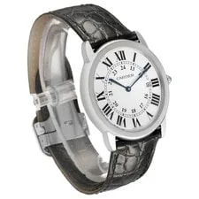Cartier Ronde Solo Large Steel Silver Roman Dial W6700255 Box Papers 4