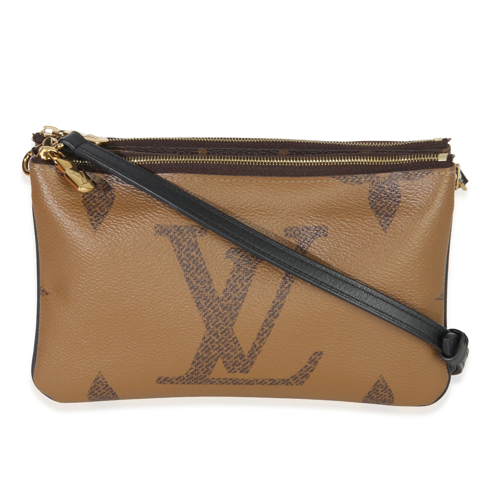 Louis Vuitton — Louis Vuitton Reverse Giant Double Zip Pochette — Handbag — resale