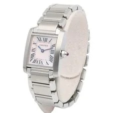 Cartier Tank Francaise SM Stainless Steel 2384 Quartz From JA 3