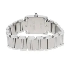 Cartier Tank Francaise SM Stainless Steel 2384 Quartz From JA 4