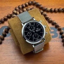 IWC Portofino Chronograph IW391010 42mm 2016 Black Dial Mesh Bracelet Full Set 2