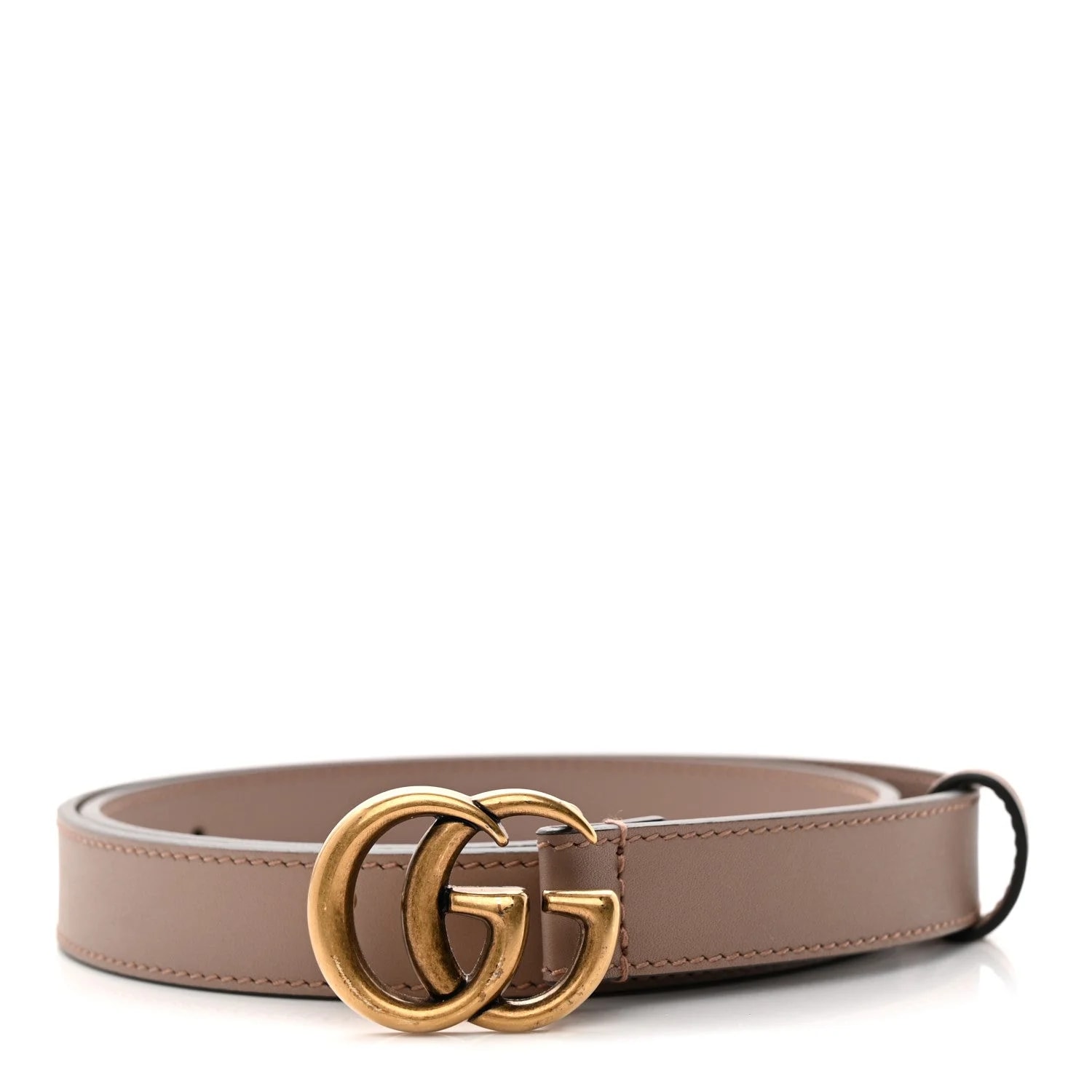 Gucci — Double G 20mm Belt 75 30 Porcelain — Accessory — resale