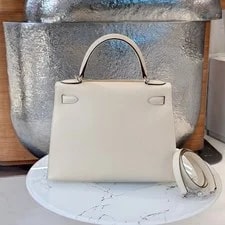 Hermès Kelly 28 With Palladium Hardware Auth Classic 4