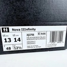 Adidas US 13 Retro Basketball Nova IIInfinity JQ2756 New 2