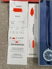 🔵AP × Swatch | Royal Pop LAN BA Blue | in Hand | With Receipt & 2 Year Warranty 3