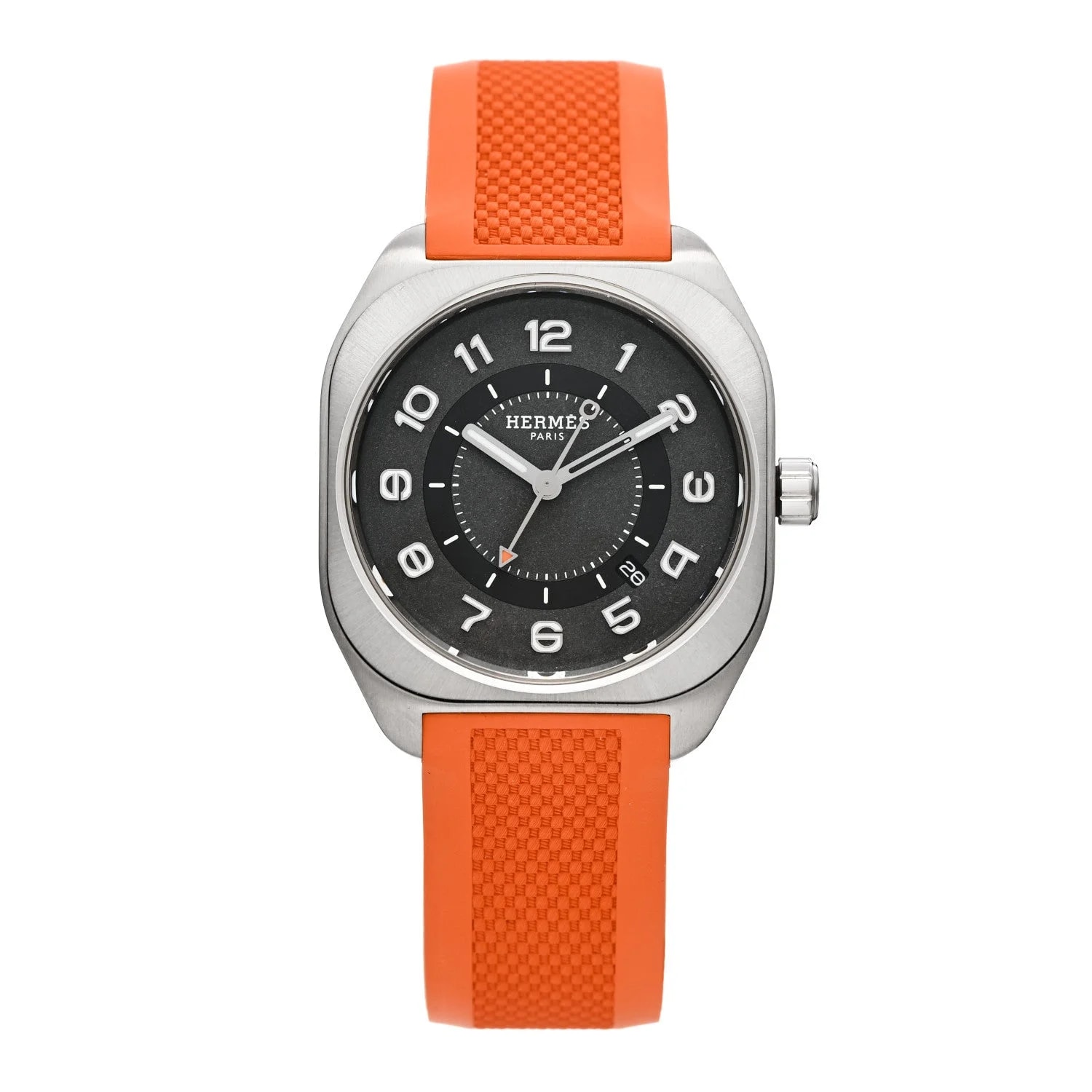 Hermès — Titanium Rubber 39mm H08 Automatic Orange — Watch — resale