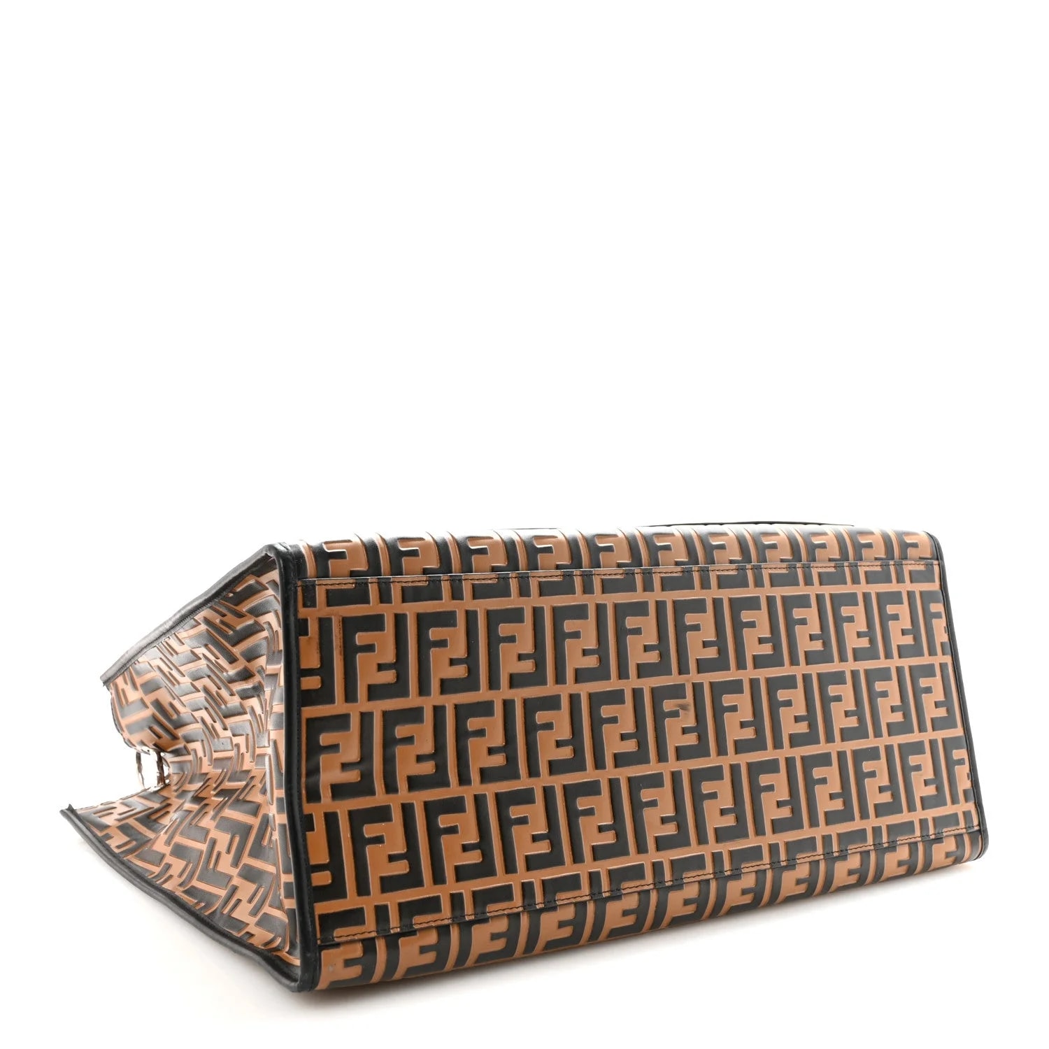 Vitello Century Embossed Large Runaway Shopper 4