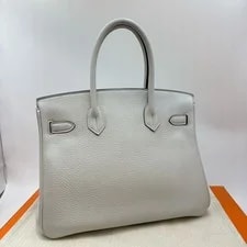 Auth Hermès Birkin 30 Pale 2