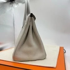 Auth Hermès Birkin 30 Pale 3