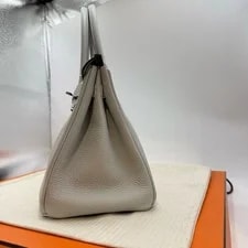 Auth Hermès Birkin 30 Pale 4