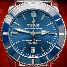 Breitling Superocean AB2020 Blue 46mm Steel Bracelet, Extra Strap 2