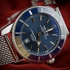 Breitling Superocean AB2020 Blue 46mm Steel Bracelet, Extra Strap 3