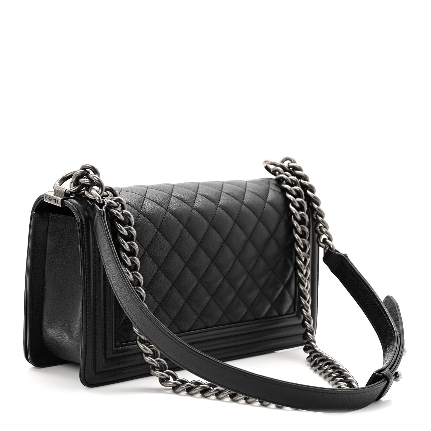 Grained Medium Boy Flap 3