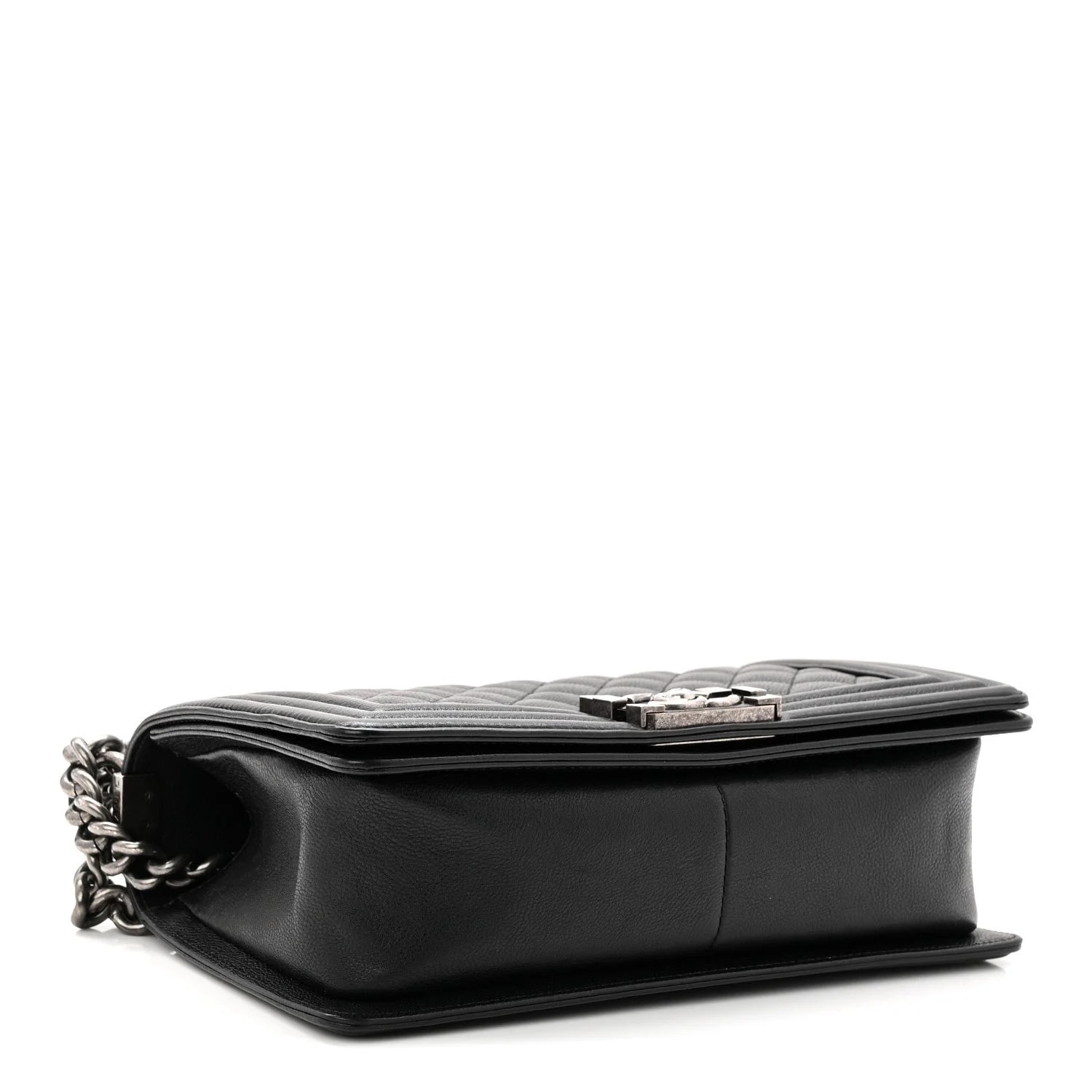 Grained Medium Boy Flap 4