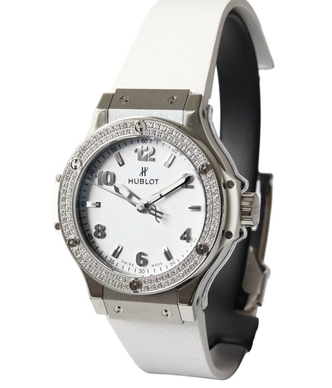 Hublot Big Bang Original Steel White Diamonds 38mm 3