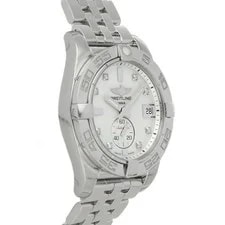 Breitling Galactic Steel Auto 36mm MOP Diamond Bracelet A37330121A1A1 3
