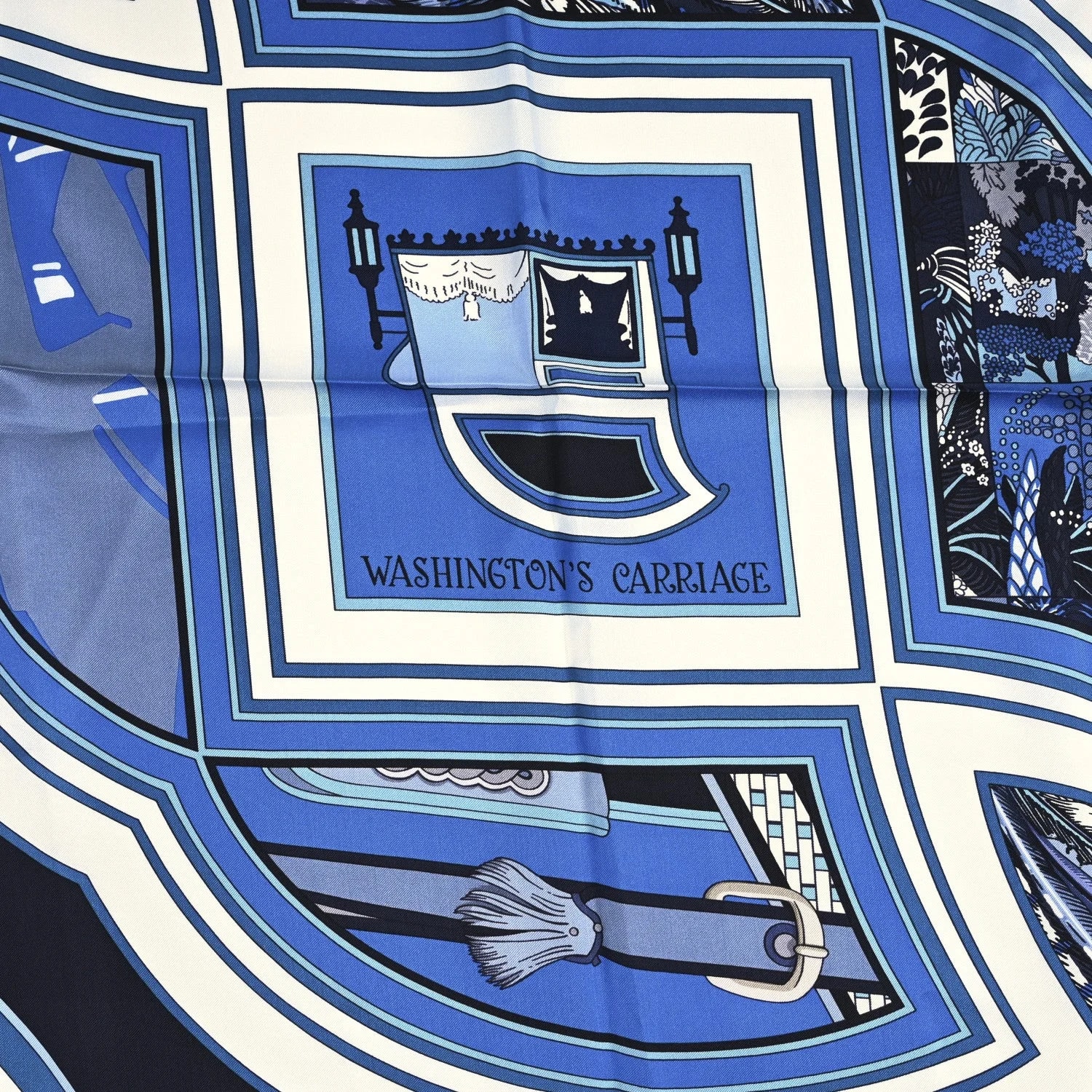 Washington's Carriage Scarf 140 2