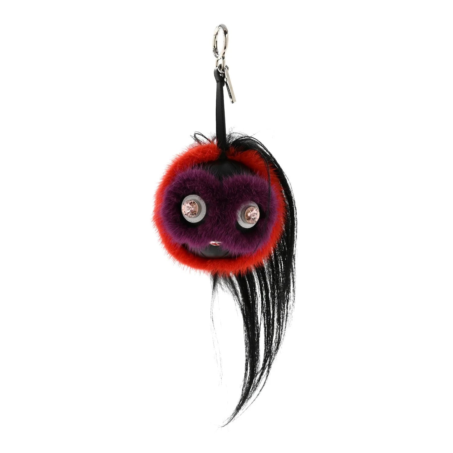 Fendi — Mink Goat Fur QuTweet Funkyfur Bag Bug Charm — Accessory — resale