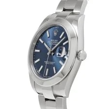 Rolex Datejust 41 126300 41mm Stainless Steel Blue #WW1216 2