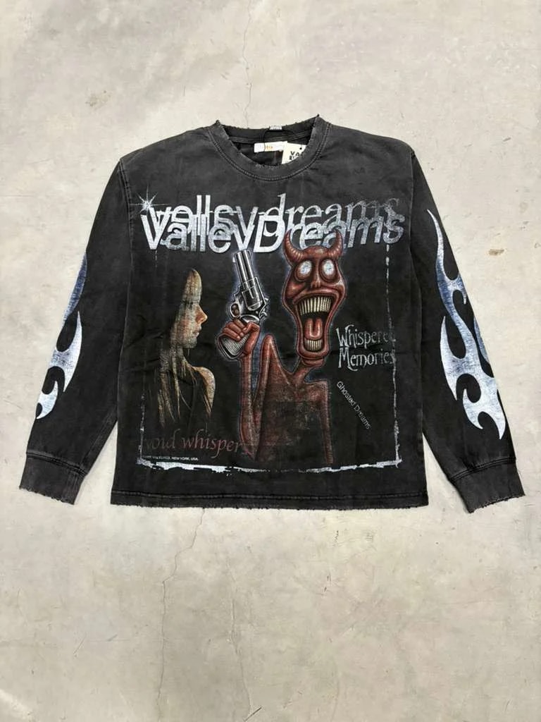 Vale Forever Valley Dreams Psychopath Long Sleeve Tee — streetwear — resale