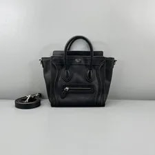 Celine — Celine Luggage Grained Top Handle Crossbody — Handbag — resale