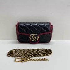 Gucci — Gucci Mini Crossbody GG Marmont Quilted — Handbag — resale