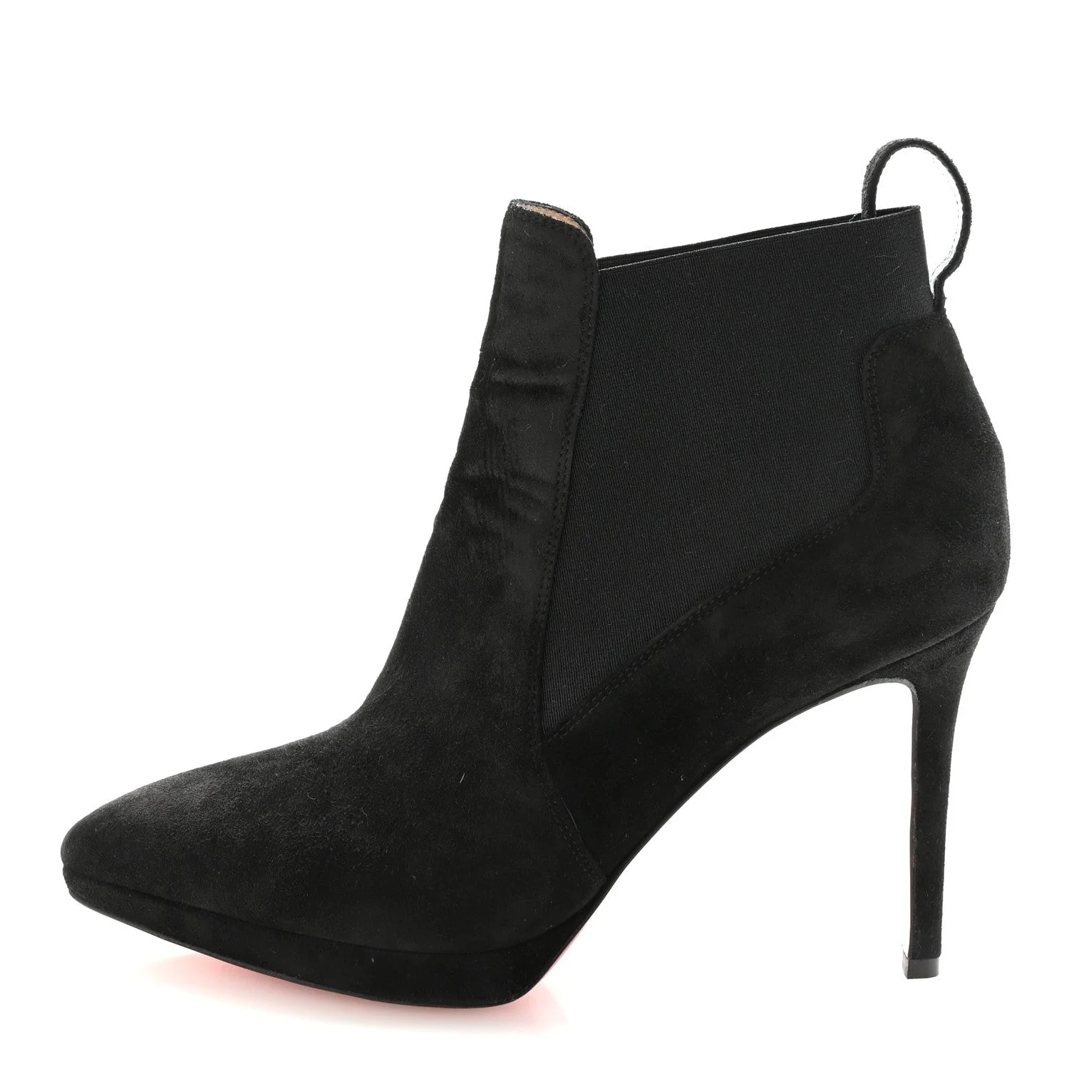 Christian Louboutin — Crochinetta 100 Ankle 37.5 — Designer Shoe — resale