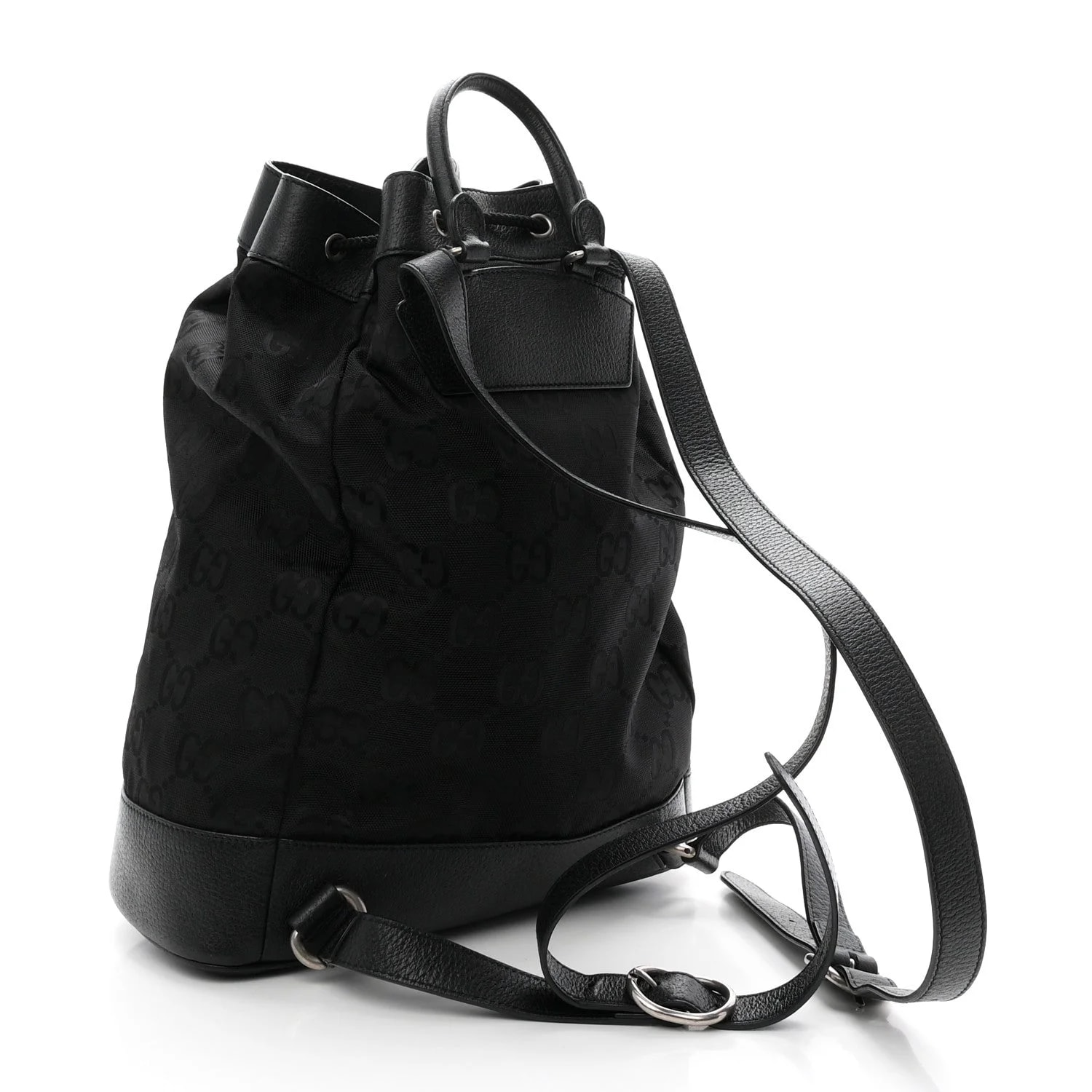 Econyl Off the Grid Drawstring Bucket Backpack 3