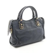Balenciaga : Classic Metallic Edge Mini City 390160 W24H16D8cm W/strap 2