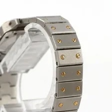 Authentic [Unserviced - Value Price] Cartier Santos SM Two-Tone Stainless St... 4