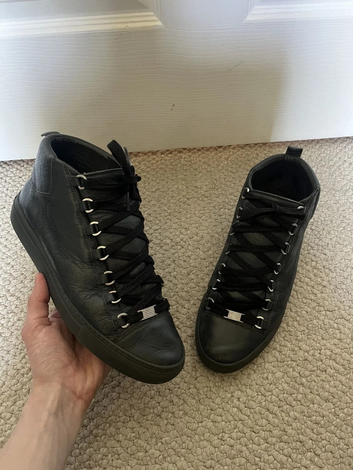 Balenciaga — Balenciaga Arena High Top Dark 41/28 Sm — Sneaker — resale