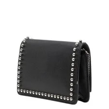 Authentic Fendi Carito Studded Chain Wallet Leathe 2
