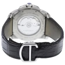 Cartier Calibre DE W7100041 42mm SS Black #C19594 2